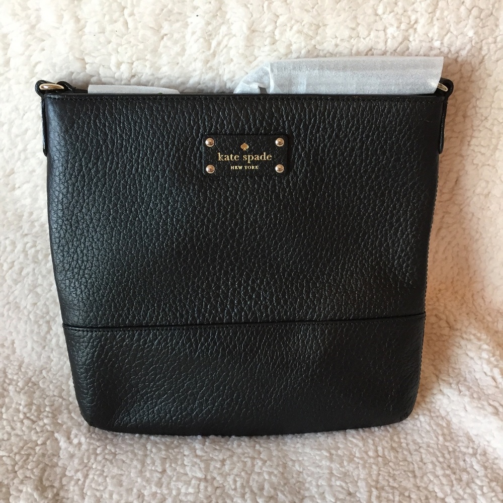 Kate Spade Bay Street Cora Cross Body Bag in Black